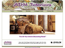 ADM Interiors Web Site